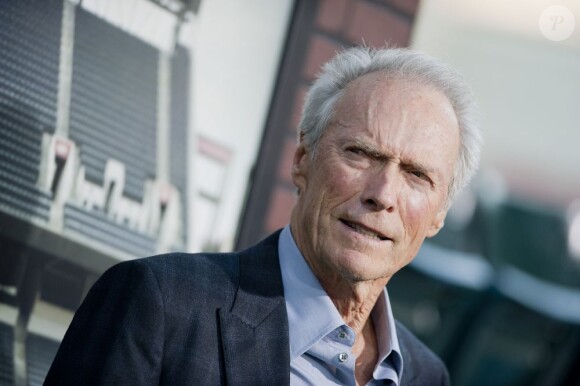 Ridiculisé depuis sa prestation sur la scène des Républicains, Clint Eastwood à la première du film Une nouvelle chance (Trouble With The Curve) à Los Angeles le 19 septembre 2012.