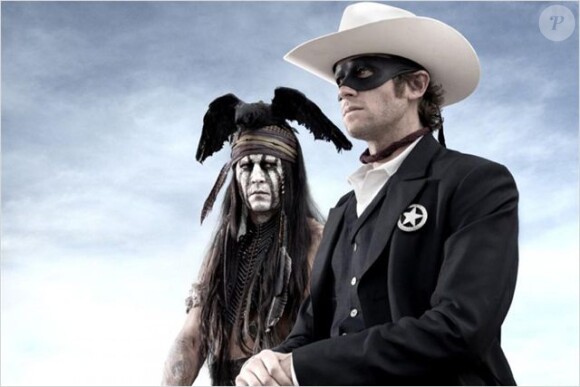 Johnny Depp et Armie Hammer dans The Lone Ranger attendu le 7 août 2013 sur les écrans.
