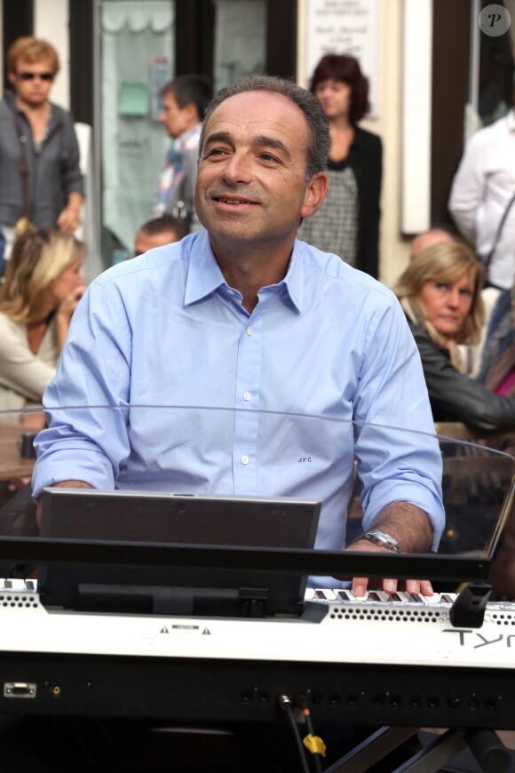 Jean-François Copé au piano le 22 septembre 2012 à Meaux lors des Muzik'Elles.