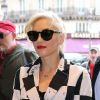 Gwen Stefani quitte Paris, le 25 septembre 2012.