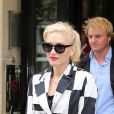 Gwen Stefani quitte Paris, le 25 septembre 2012.