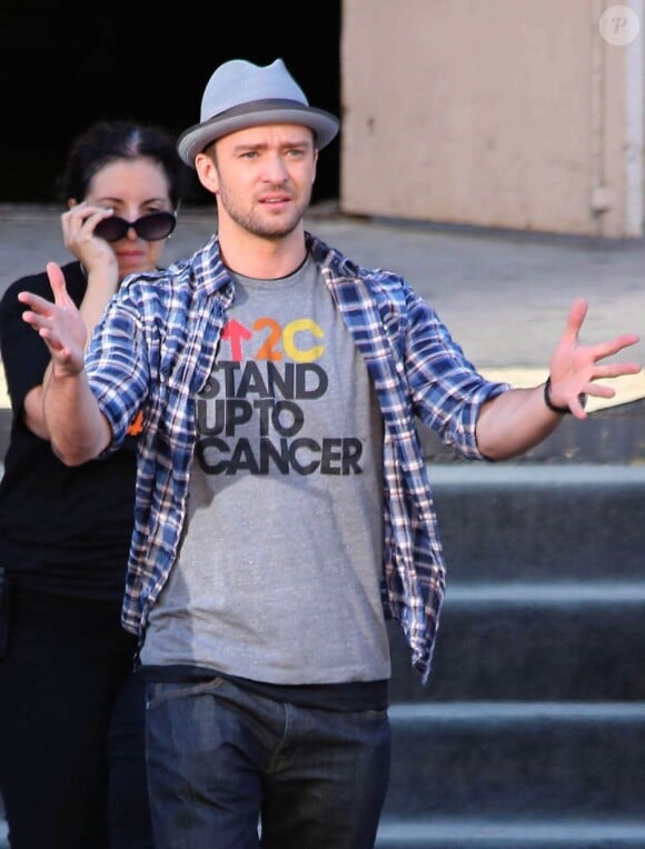 Justin Timberlake à Los Angeles le 7 septembre 2012