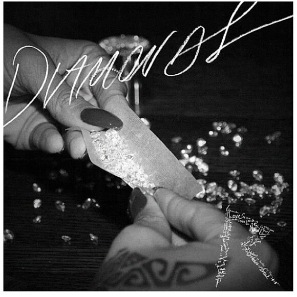 Rihanna - pochette du single Diamonds - setpembre 2012.