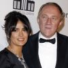 Salma Hayek et François-Henri Pinault à l'inauguration de La Cité du cinéma, à Paris, le 21 septembre 2012.