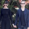 Anne Hathaway et son fiancé Adam Shulman en septembre 2012.