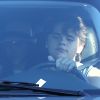 Prince Jackson, le fils du King of Pop, conduit pour la première fois à Los Angeles, le 30 septembre 2012.
