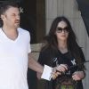 Megan Fox et Brian Austin Green, à Los Angeles, le 23 septembre 2012.