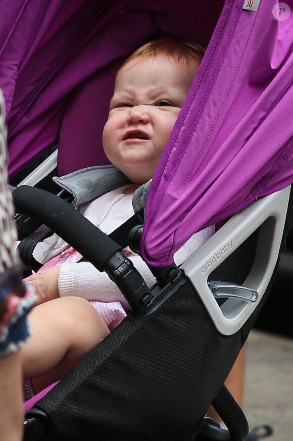 L'adorable Haven a fait le show dans les rues de New York avec sa maman Jessica Alba. Le 4 octobre 2012 à New York