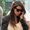 Exclusif - Kim Kardashian arrive à l'aéroport de Mexico, le 4 octobre 2012.