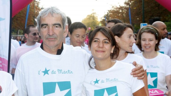 Estelle Denis et Raymond Domenech unis pour lutter contre le cancer du sein