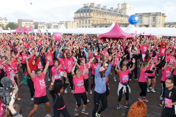 La 10e édition de de la course Odyssea au profit de de la lutte contre le cancer du sein au château de Vincennes a rassemblé une foule motivée le 7 Octobre 2012