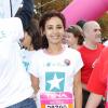Aïda Touihri lors de la 10e édition de de la course Odyssea au profit de de la lutte contre le cancer du sein au château de Vincennes le 7 Octobre 2012