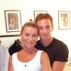 Sheila et son fils Ludovic Chancel à Ramatuelle, le 12 août 1999.