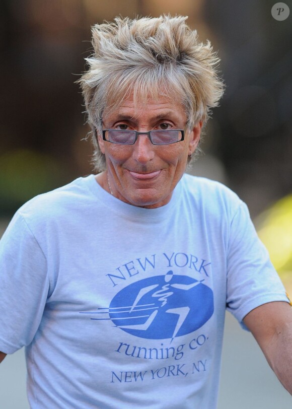 Rod Stewart à New York le 12 septembre 2012