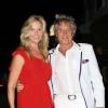 Rod Stewart et sa femme Penny Lancaster à Santa Monica, le 11 septembre 2012