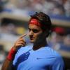 Roger Federer lors du 3e tour de l'US Open le 1er septembre 2012 à New York City