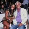 Jean-Paul Belmondo et Barbara Gandolfi en mai 2011.