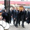 Les funérailles du réalisateur Claude Pinoteau à Montmartre à Paris le 11 octobre 2012
