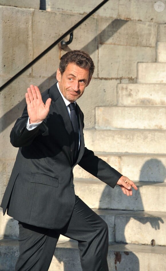 Nicolas Sarkozy à Paris, le 17 septembre 2012.