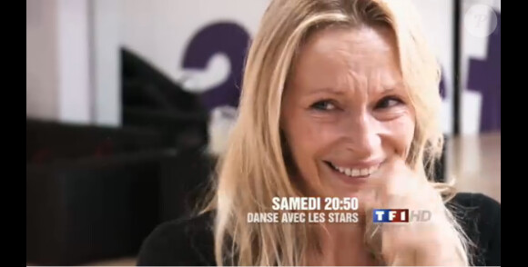 Estelle Lefébure émue dans Danse avec les stars 3, samedi 13 octobre 2012 sur TF1