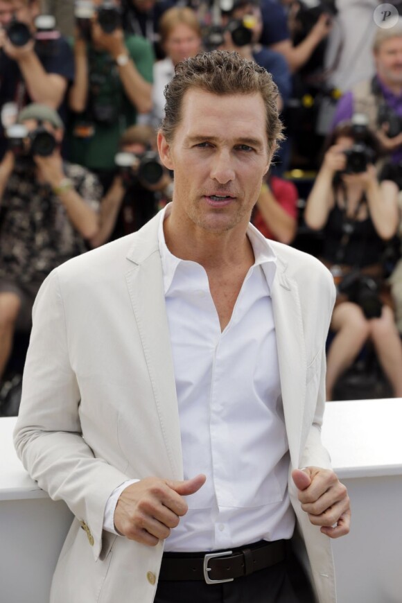 Matthew McConaughey le 26 mai 2012 au Festival de Cannes 2012