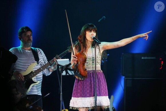 Nolwenn Leroy au Festival Muzik'Elles de Meaux, le 22 septembre 2012.