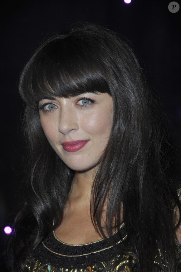 Nolwenn Leroy à l'inauguration de sa statue de cire au musée Grévin à Paris, le 8 octobre 2012.
