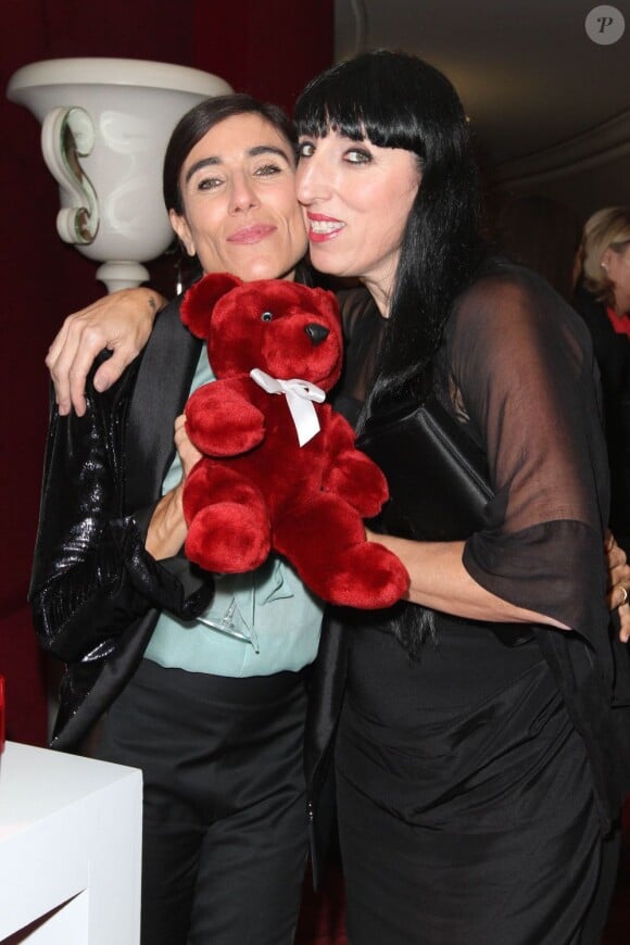Blanca Li et Rossy De Palma à l'anniversaire des 15 ans du Prix Clarins Femme Dynamisante, le 15 octobre 2012.