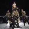 Madonna lors du half time show du Super Bowl XLVI en février 2012