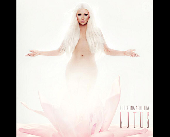 Christina Aguilera, visuel de son album Lotus à paraître en novembre 2012 et révélé le 5 octobre.