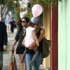 Halle Berry et l'adorable Nahla dans les rues de Los Angeles, le 19 octobre 2012.