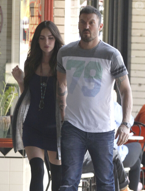 Brian Austin Green et Megan Fox, photographiés en juin 2012 à Los Angeles.