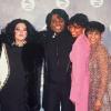 James Brown, sa femme Adrienne et ses deux filles en 1992.