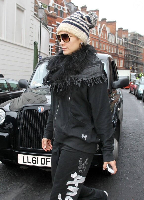 Jennifer Lopez dans les rues de Londres le 22 octobre 2012.