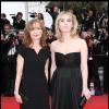 Isabelle Huppert et Lolita Chammah à Cannes en mai 2010