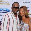 Bobby Brown et sa femme à la 10ème cérémonie des Hoodie Awards 2012 à Las Vegas, le 4 août 2012.