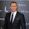 Daniel Craig lors de l'avant-première du dernier James Bond, Skyfall, à Paris le 24 octobre 2012