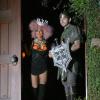 Christina Aguilera et Matthew Rutler devant leur domicile à Beverly Hills, le 27 octobre 2012.