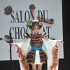 Yoaké San lors du défilé qui lance le Salon du chocolat à la Porte de Versailles le 30 octobre 2012 à Paris