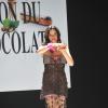 Eliette Abecassis lors du défilé qui lance le Salon du chocolat à la Porte de Versailles le 30 octobre 2012 à Paris