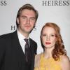 Dan Stevens et Jessica Chastain à la soirée de lancement de la pièce The Heiress à New York, le 1er novembre 2012.