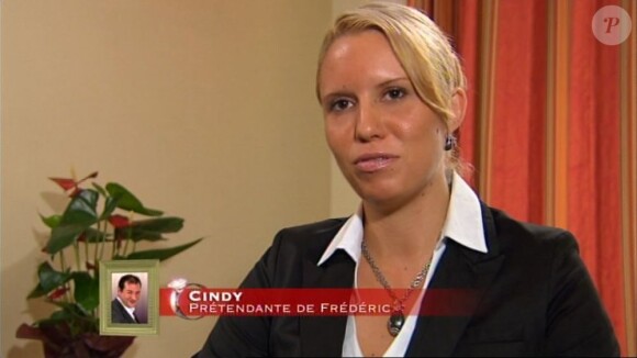 Cindy dans Qui veut épouser mon fils ?, saison 2, le vendredi 2 novembre 2012 sur TF1