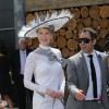 Nicole Kidman habillée façon My Fair Lady pour le Derby Day inaugural de la Melbourne Cup à l'hippodrome de Flemington, le 3 novembre 2012.