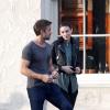 Ryan Gosling et Rooney Mara sur le tournage du nouveau film de Terrence Malick, sans titre pour le moment, à Austin le 17 octobre 2012