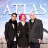 Les trois réalisateurs de Cloud Atlas Tom Tykwer, Lana Wachowski and Andy Wachowski sur le tapis rouge.