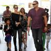 Heidi Klum en famille avec son nouvel amoureux qu'elle ne quitte plus. Octobre 2012