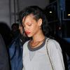 Rihanna quitte le Gansevoort, son hôtel à New York. Le 6 novembre 2012.