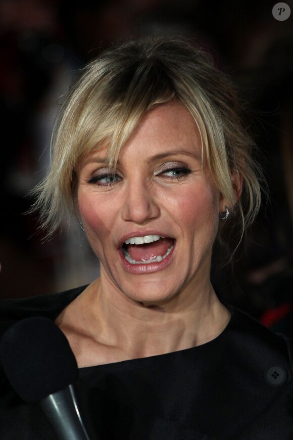 Cameron Diaz lors de l'avant-première de Gambit à Leicester Square, le 7 novembre 2012.