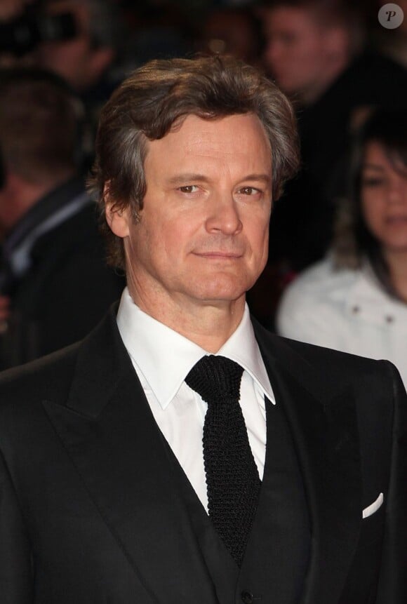 Colin Firth arrive à l'avant-première de Gambit, le 7 novembre 2012.