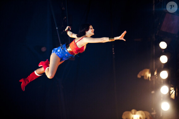 Exclusif - Hélèna Noguerra lors du 50ème Gala de l'Union des Artistes, le 20 novembre 2011 au Cirque Alexis Gruss.